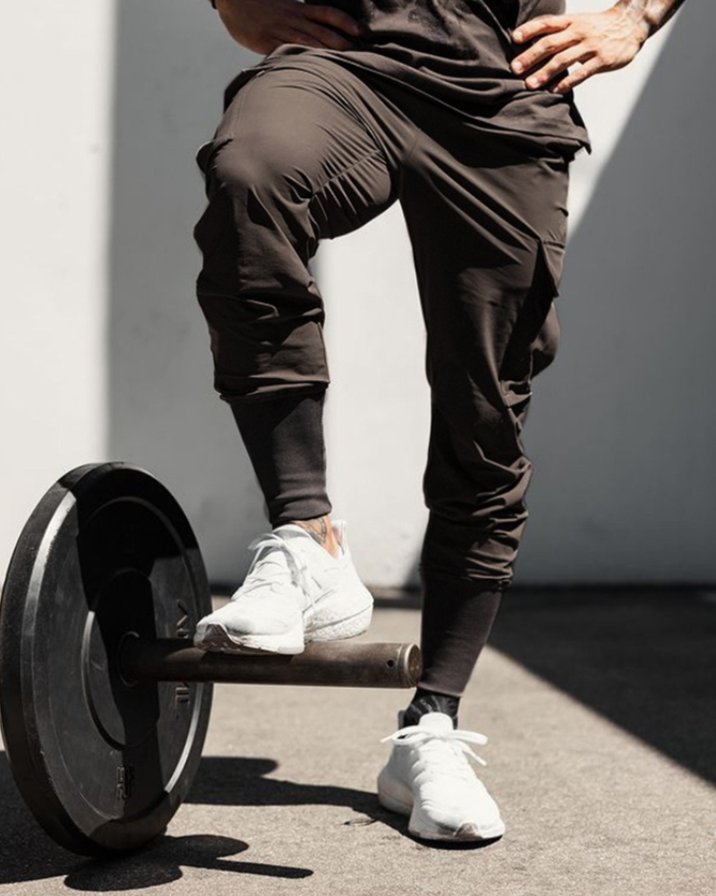 Versatile Multi-Pocket Cargo Pants - versatile cargo pants - Men's Multi-Pocket Cargo Pants for Comfort and Style - View 10