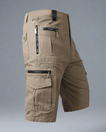 Versatile Multi-Pocket Cargo Shorts -  breathable cotton shorts - Tactical Multi-Pocket Cargo Shorts for Every Adventure - View 4