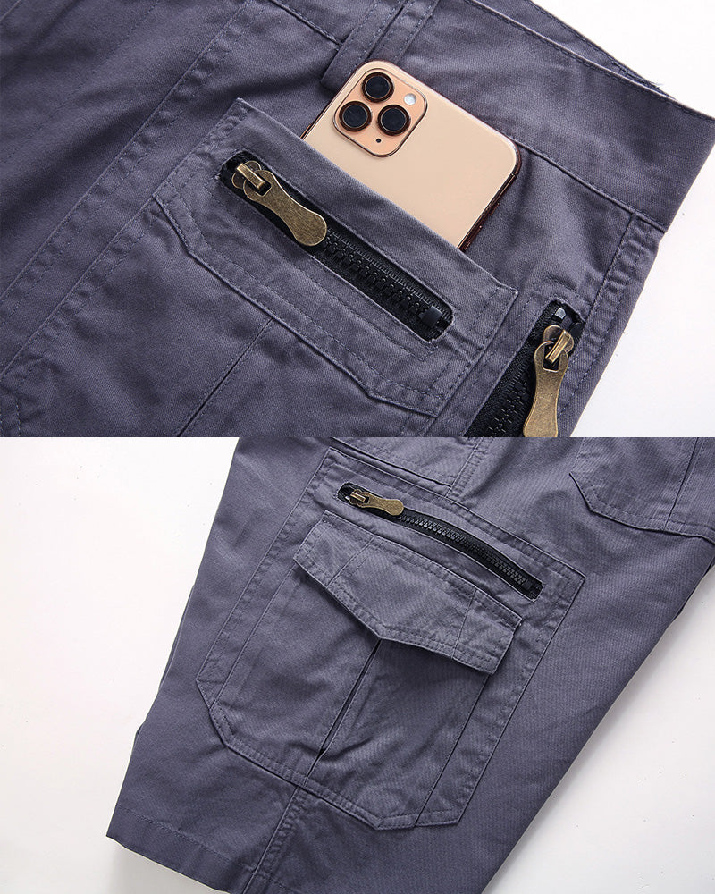 Versatile Multi-Pocket Cargo Shorts -  comfortable shorts - Tactical Multi-Pocket Cargo Shorts for Every Adventure - View 5