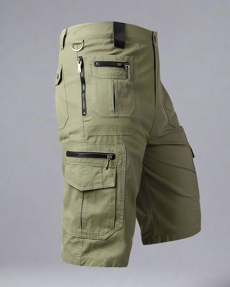 Versatile Multi-Pocket Cargo Shorts - tactical cargo shorts - Tactical Multi-Pocket Cargo Shorts for Every Adventure - View 2