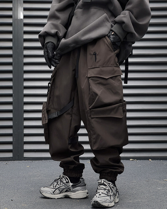 Versatile Multi-Pocket Cargo Trousers - cargo pants - Versatile Multi-Pocket Cargo Trousers for Adventurers - Main view