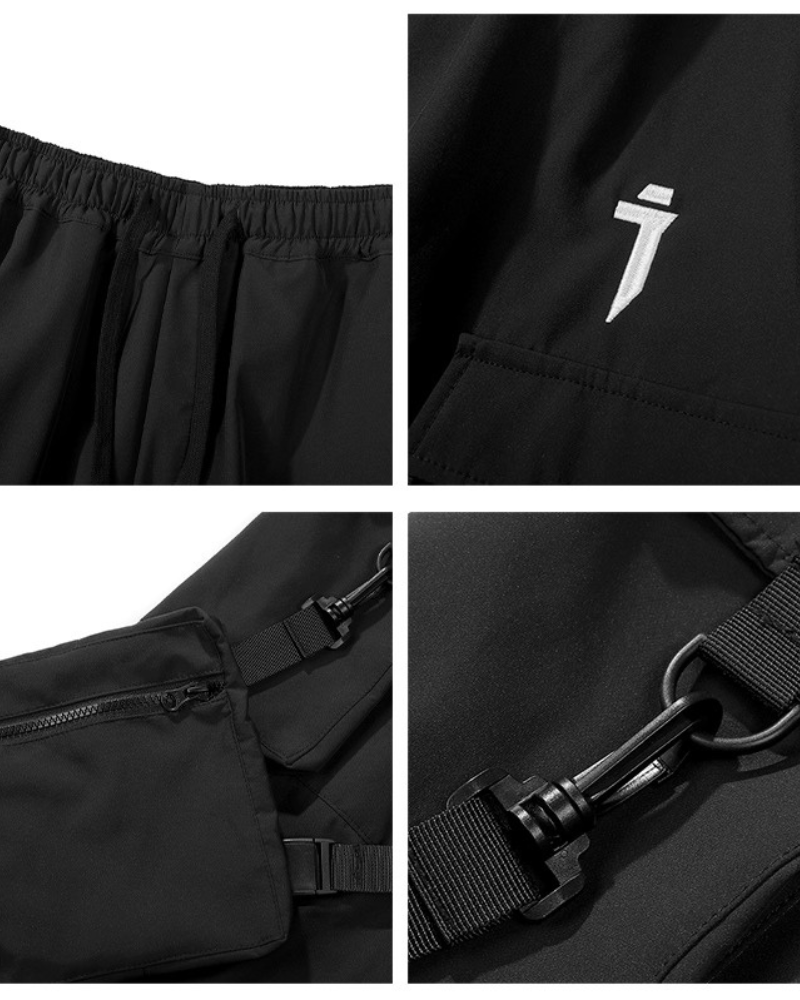 Versatile Multi-Pocket Cargo Trousers -  urban-inspired trousers - Versatile Multi-Pocket Cargo Trousers for Adventurers - View 8