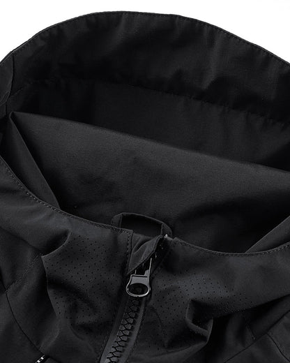 Versatile Multi-Pocket Hooded Jacket -  cargo jacket - Stylish Multi-Pocket Hooded Jacket for Every Adventure - View 4