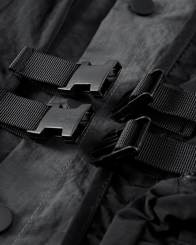 Versatile Multi-Pocket Layered Shirt -  layered shirt - Layered Multi-Pocket Techwear Shirt for Urban Style - View 7
