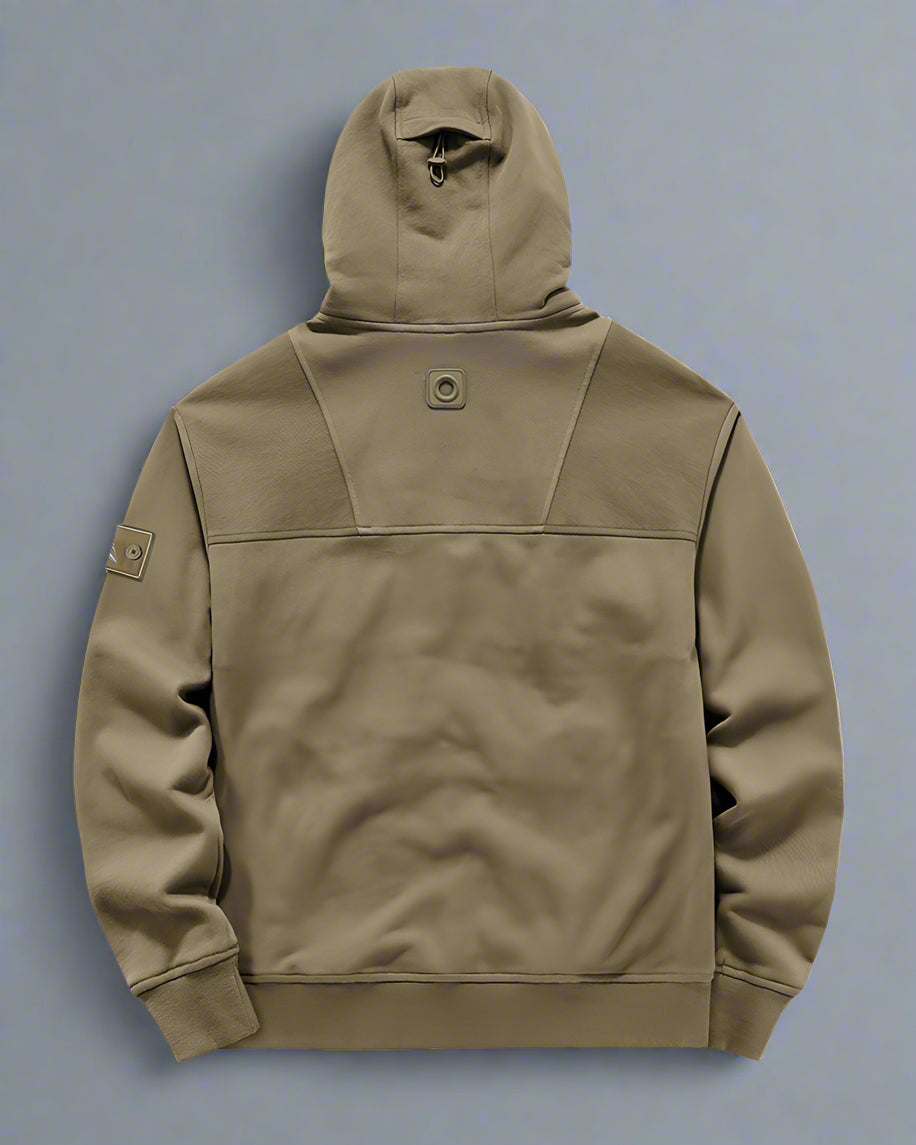 Versatile Multi-Pocket Mask Hoodie - stylish techwear hoodie - Versatile Multi-Pocket Mask Hoodie for Everyday Style - View 3