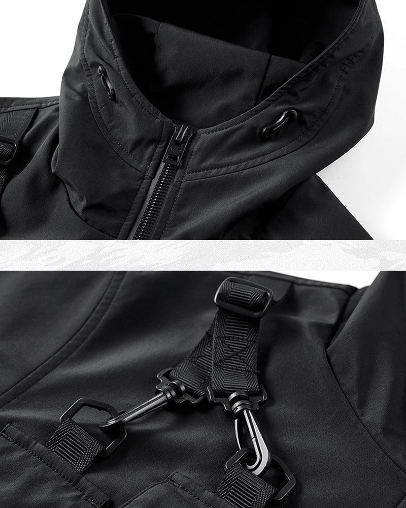 Versatile Multi-Pocket Tech Jacket - tech jacket - Functional Multi-Pocket Tech Jacket for Everyday Use - View 9
