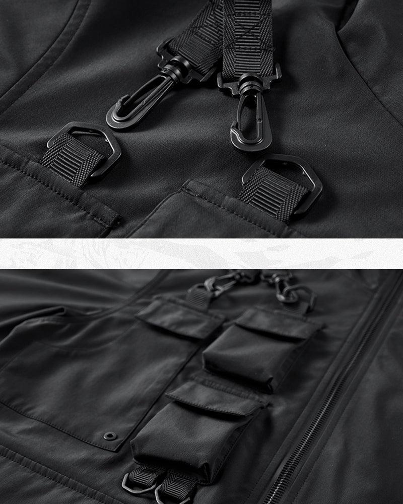 Versatile Multi-Pocket Tech Jacket - techwear jacket - Functional Multi-Pocket Tech Jacket for Everyday Use - View 10