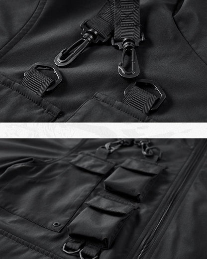 Versatile Multi-Pocket Tech Jacket - techwear jacket - Functional Multi-Pocket Tech Jacket for Everyday Use - View 10