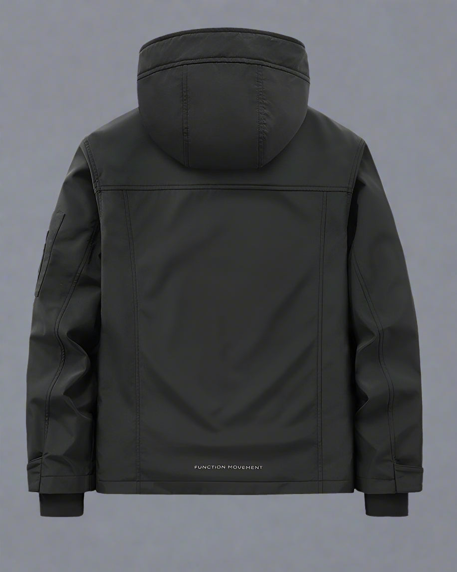 Versatile Multi-Pocket Tech Jacket - techwear jacket - Functional Multi-Pocket Tech Jacket for Everyday Use - View 2