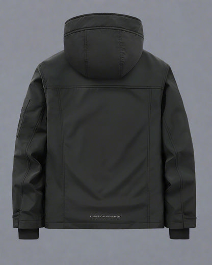 Versatile Multi-Pocket Tech Jacket - techwear jacket - Functional Multi-Pocket Tech Jacket for Everyday Use - View 2