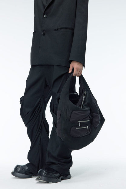 Versatile Multi-Pocket Utility Bag -  durable fabric - Stylish Multi-Pocket Utility Bag for Everyday Use - View 3
