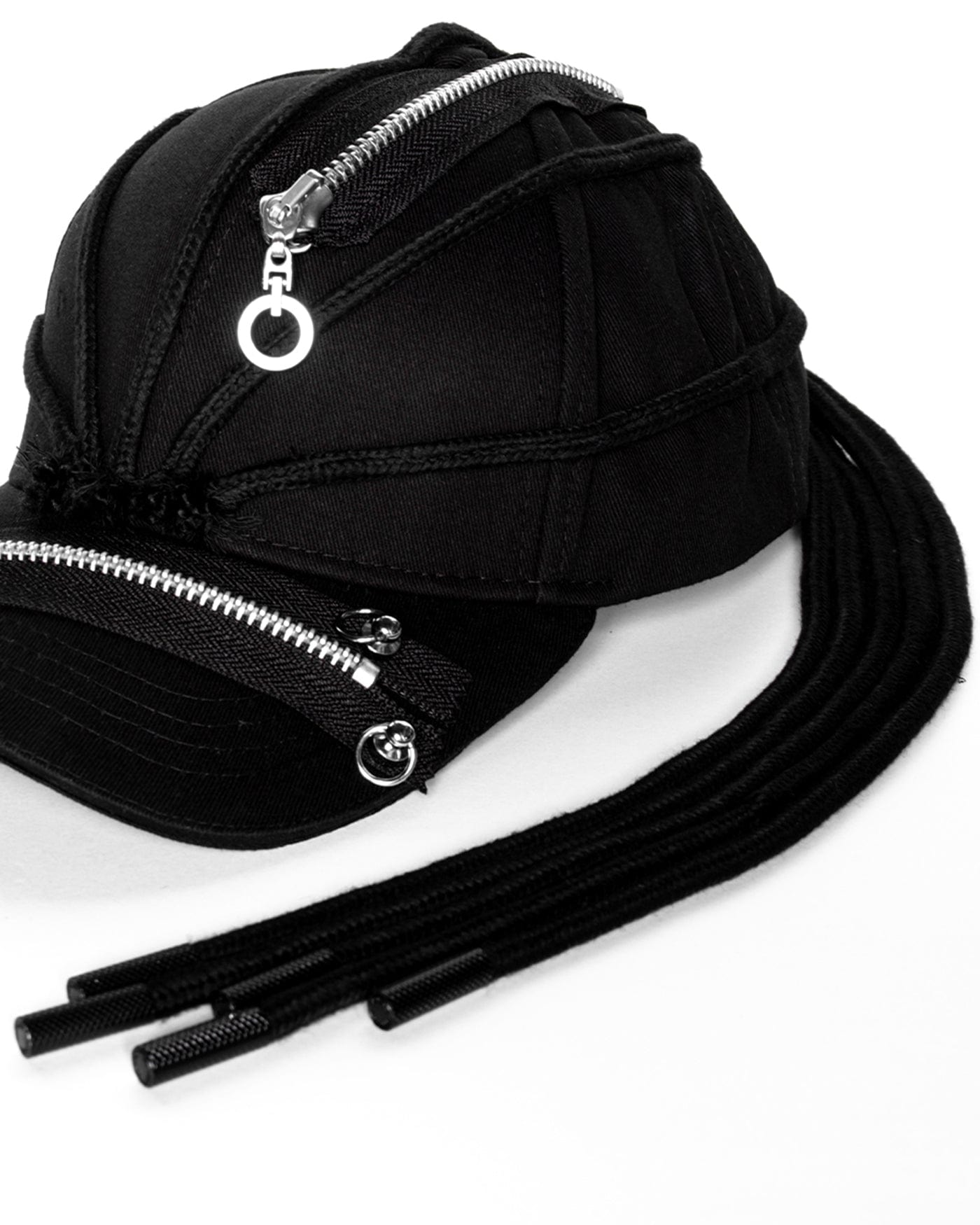Versatile Multi-Zipper Dreadlock Cap -  baseball cap - Unique Multi-Zipper Dreadlock Cap for Style and Comfort - View 10