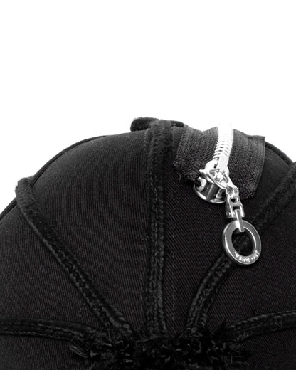 Versatile Multi-Zipper Dreadlock Cap - dreadlock cap - Unique Multi-Zipper Dreadlock Cap for Style and Comfort - View 8