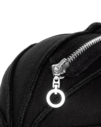 Versatile Multi-Zipper Dreadlock Cap -  stylish streetwear cap - Unique Multi-Zipper Dreadlock Cap for Style and Comfort - View 7
