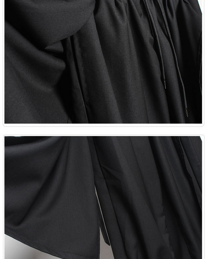 Versatile Ninja Two-Piece Pants -  black pants - Ninja Two-Piece Pants with Traditional Japanese Design - View 10