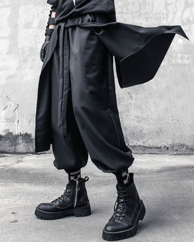 Versatile Ninja Two-Piece Pants -  comfortable durable pants - Ninja Two-Piece Pants with Traditional Japanese Design - View 4