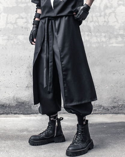 Versatile Ninja Two-Piece Pants -  japanese fashion - Ninja Two-Piece Pants with Traditional Japanese Design - View 5