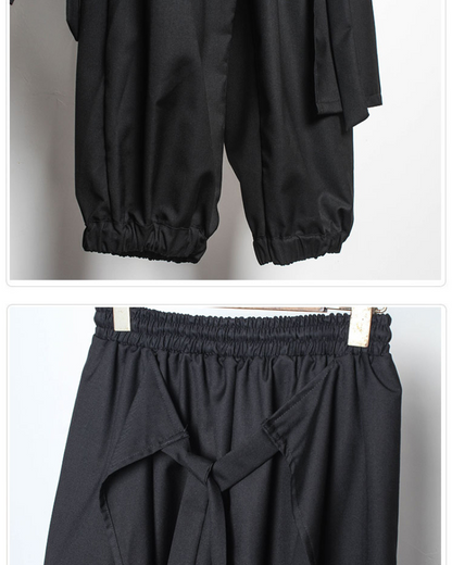 Versatile Ninja Two-Piece Pants - ninja pants - Ninja Two-Piece Pants with Traditional Japanese Design - View 8