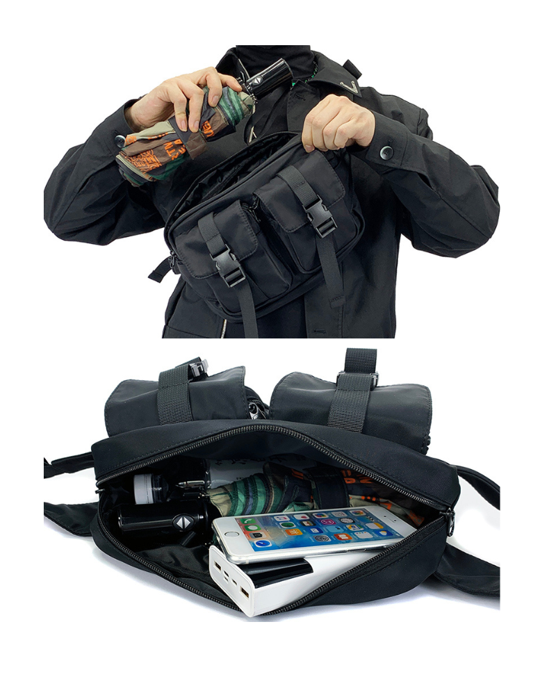 Versatile Nylon Sling Bag - nylon bag - Versatile Nylon Sling Bag for Daily Adventures - View 16