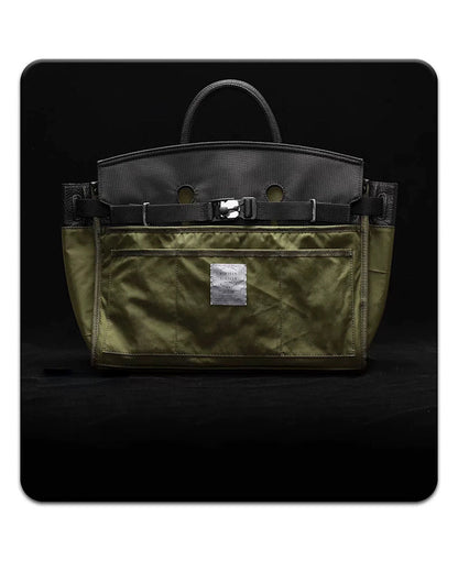 Versatile Nylon Tech Messenger Bag -  streetwear accessories - Soft Nylon Tech Messenger Bag for Streetwear Style - View 11