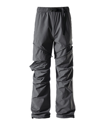 Versatile Outdoor Adventure Pants -  breathable - Convertible Outdoor Pants with Tactical Storage - View 12