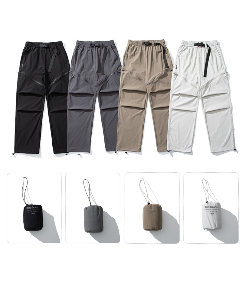 Versatile Outdoor Adventure Pants -  convertible shorts - Convertible Outdoor Pants with Tactical Storage - View 14