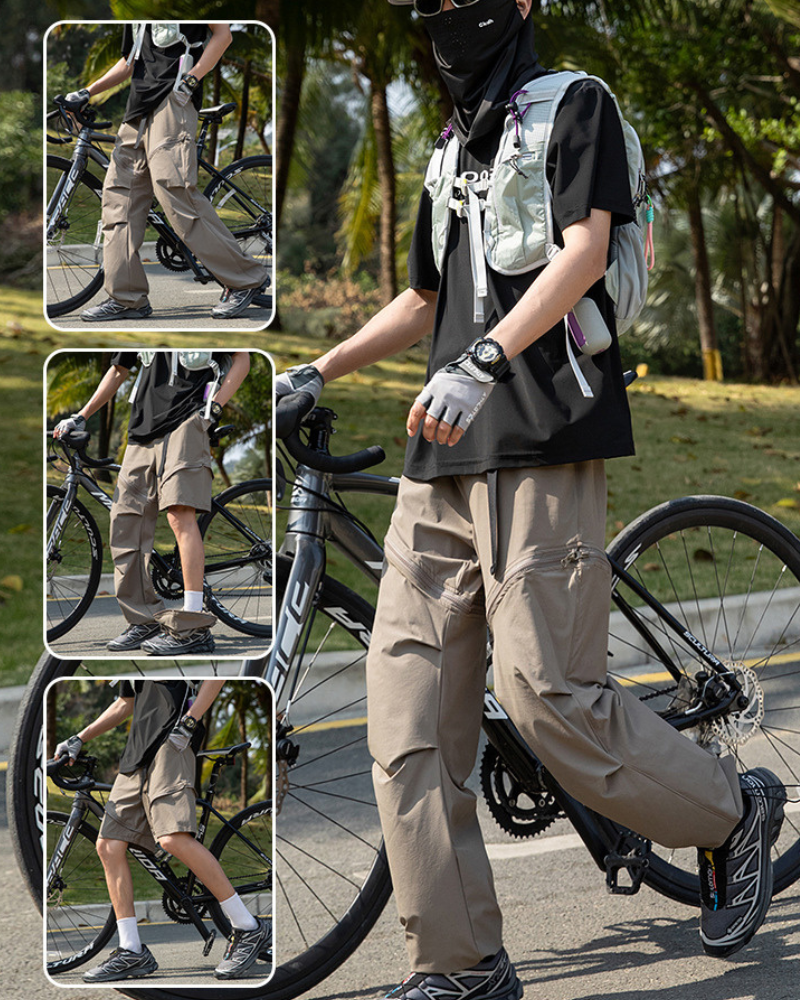 Versatile Outdoor Adventure Pants -  waterproof - Convertible Outdoor Pants with Tactical Storage - View 8