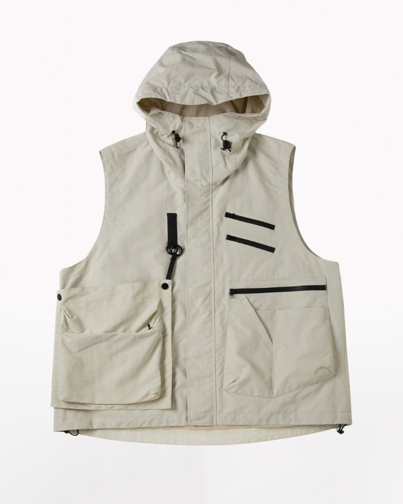 Versatile Outdoor Pocket Vest - pocket vest - Functional Detachable Pocket Vest for Winter Adventures - View 2
