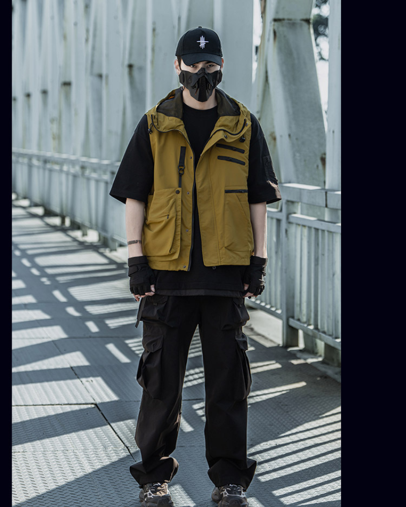 Versatile Outdoor Pocket Vest -  techwear vest - Functional Detachable Pocket Vest for Winter Adventures - View 8