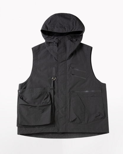Versatile Outdoor Pocket Vest - winter techwear - Functional Detachable Pocket Vest for Winter Adventures - View 3