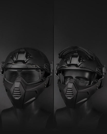Versatile Outdoor Tactical Face Mask -  all-weather mask - Multi-Dimensional Tactical Face Mask for Outdoor Activities - View 3