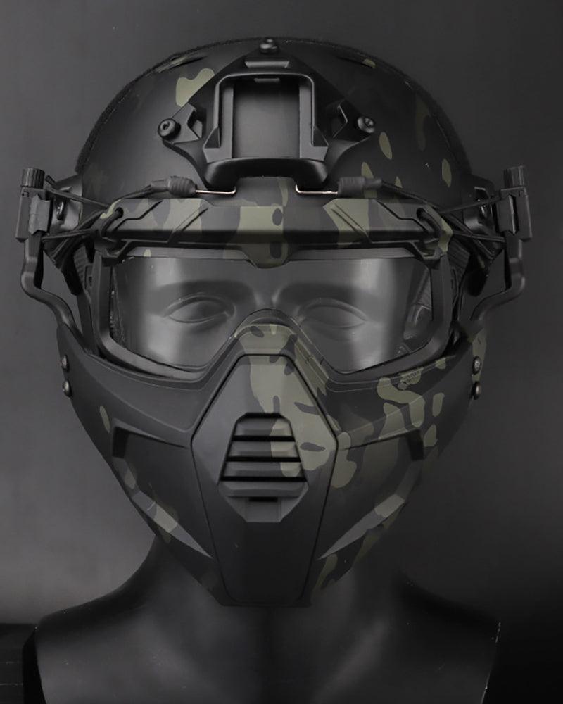Versatile Outdoor Tactical Face Mask - outdoor mask - Multi-Dimensional Tactical Face Mask for Outdoor Activities - View 2