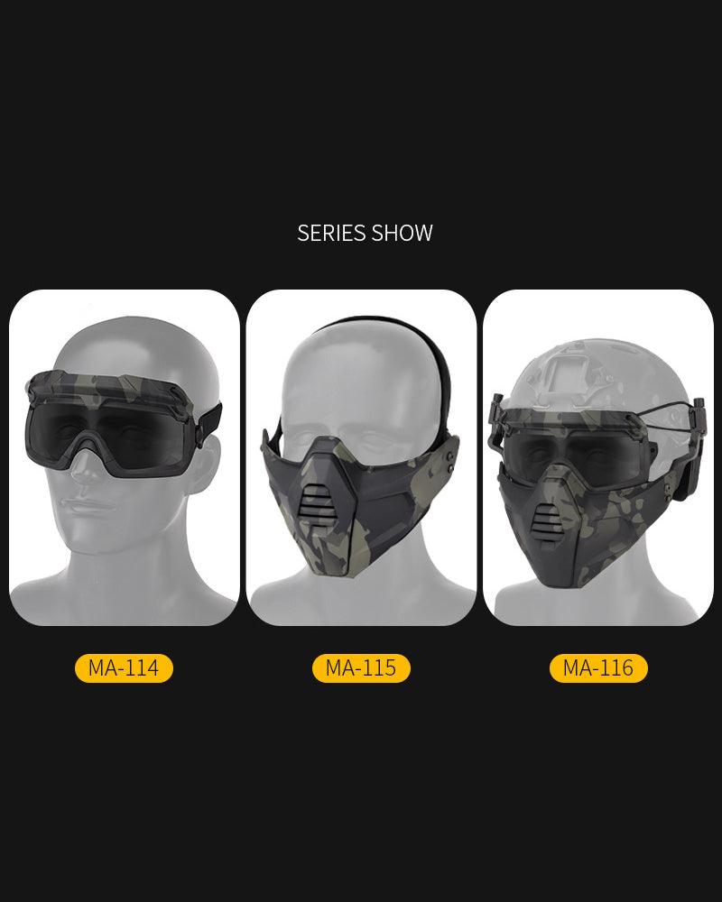 Versatile Outdoor Tactical Face Mask - outdoor mask - Multi-Dimensional Tactical Face Mask for Outdoor Activities - View 9