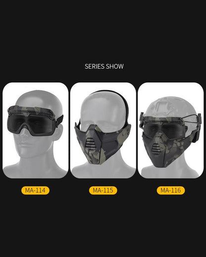 Versatile Outdoor Tactical Face Mask - outdoor mask - Multi-Dimensional Tactical Face Mask for Outdoor Activities - View 9