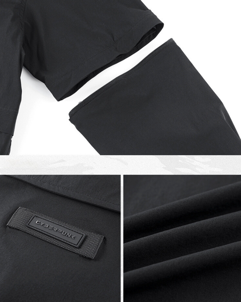 Versatile Patchwork Sleeve Shirt -  comfortable shirt - Stylish Patchwork Sleeve Shirt for Everyday Wear - View 5