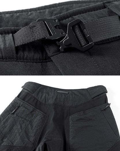 Versatile Patchwork Tech Joggers -  patchwork pants - Versatile Patchwork Tech Joggers for Urban Style - View 5