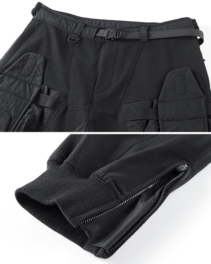 Versatile Patchwork Tech Joggers -  streetwear - Versatile Patchwork Tech Joggers for Urban Style - View 6