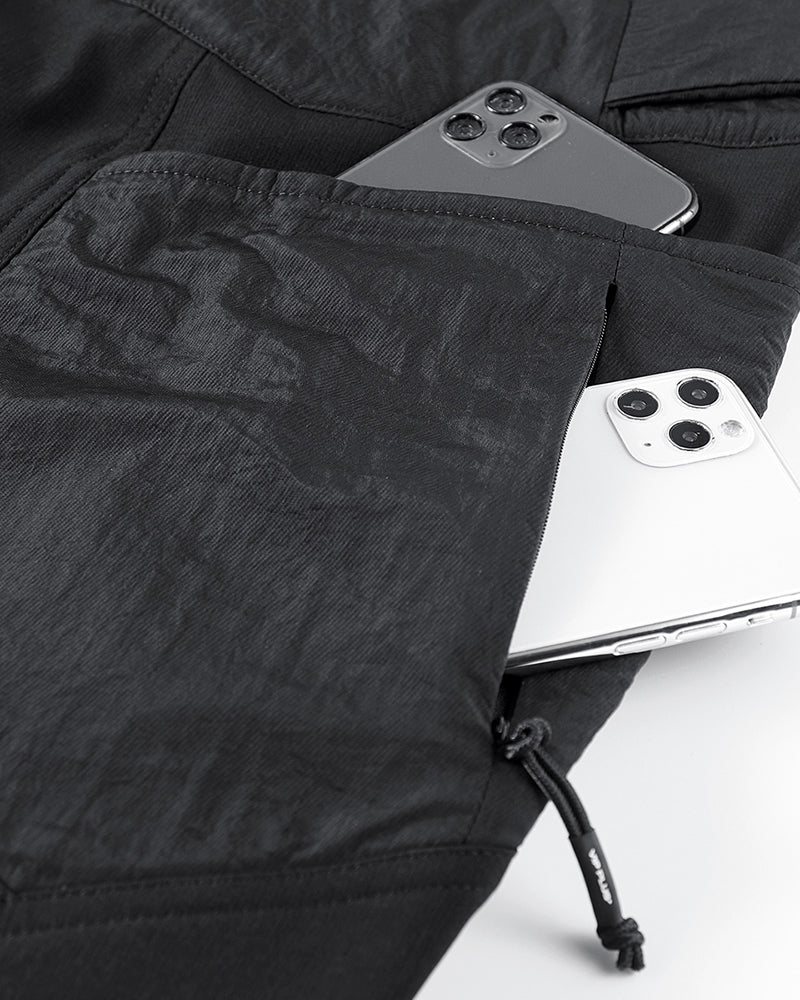Versatile Patchwork Tech Joggers -  techwear clothing - Versatile Patchwork Tech Joggers for Urban Style - View 7