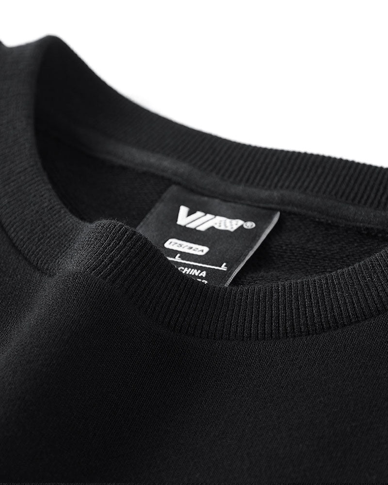 Versatile Patchwork Tech Pullover -  black - Stylish Patchwork Tech Pullover for Urban Lifestyle - View 3