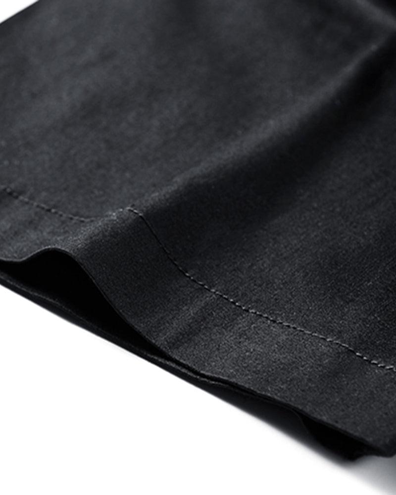 Versatile Patchwork Techwear Shirt -  urban style - Futuristic Patchwork Techwear Shirt for Urban Style - View 7