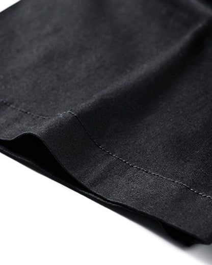Versatile Patchwork Techwear Shirt -  urban style - Futuristic Patchwork Techwear Shirt for Urban Style - View 7