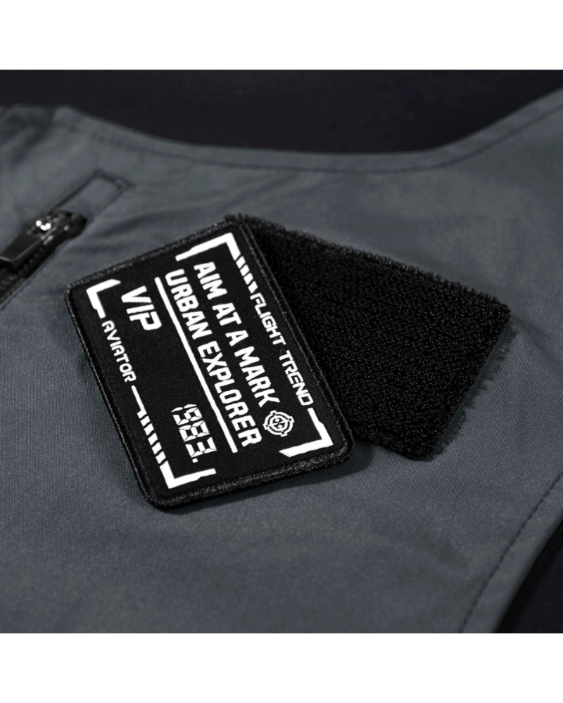 Versatile Pocket Tech T-Shirt -  form-fitting silhouette - Versatile Black Tactical T-Shirt with Pockets - View 5