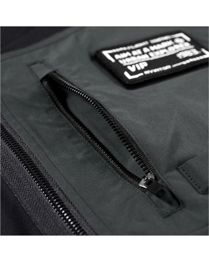 Versatile Pocket Tech T-Shirt -  pocket t-shirt - Versatile Black Tactical T-Shirt with Pockets - View 6