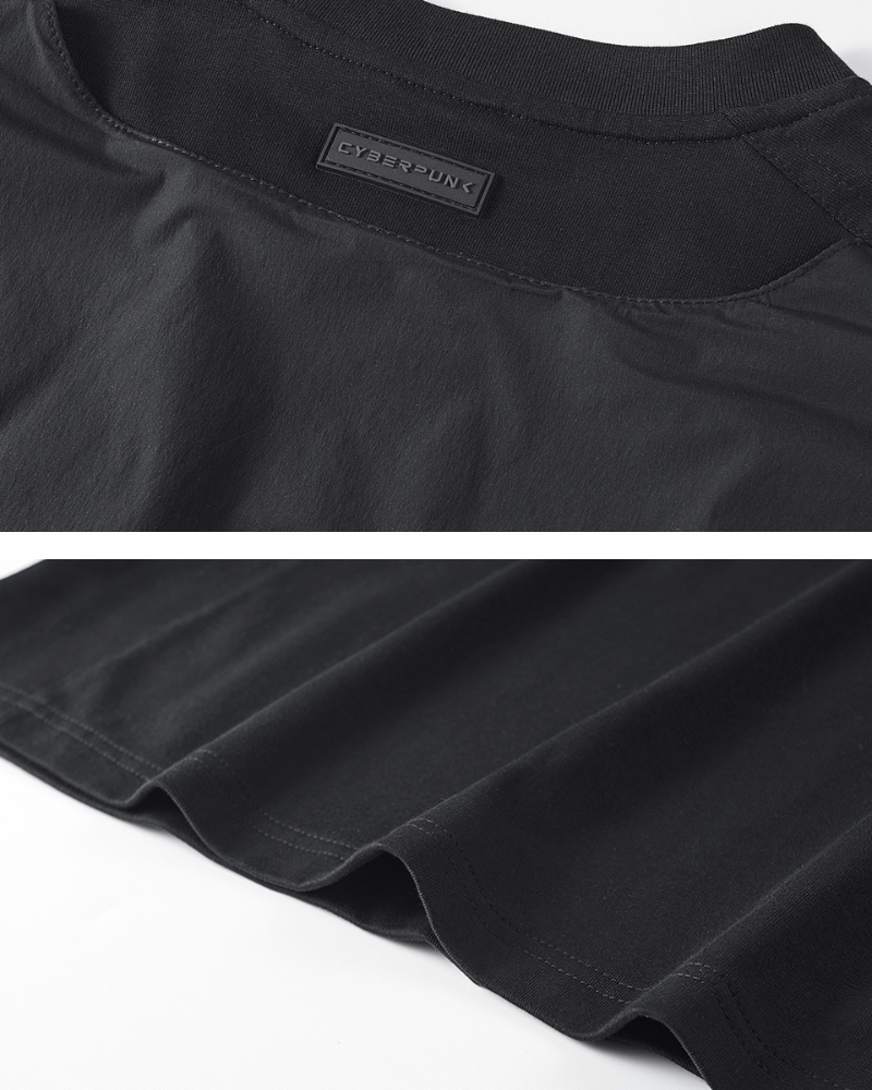 Versatile Pocketed Tech T-Shirt -  breathable fabric - Versatile Pocketed Tech T-Shirt for Everyday Comfort - View 4