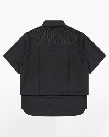 Versatile Short Sleeve Tech Shirt -  comfortable polyester shirt - Stylish Short Sleeve Tech Shirt for Everyday Comfort - View 4