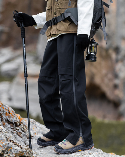 Versatile Side-Zipper Hiking Pants - rugged hiking pants - Side-Zipper Hiking Pants for All Outdoor Activities - View 2