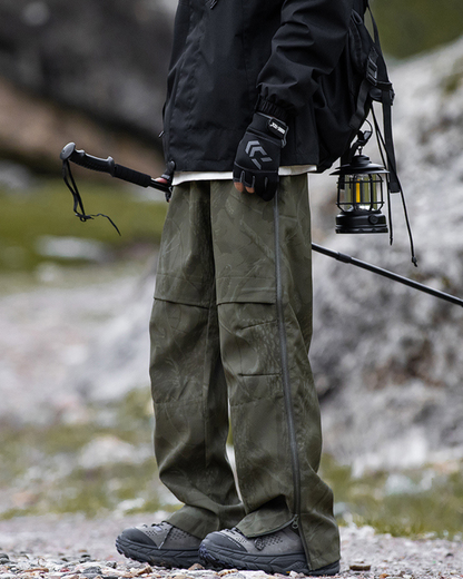 Versatile Side-Zipper Hiking Pants -  water-repellent - Side-Zipper Hiking Pants for All Outdoor Activities - View 7
