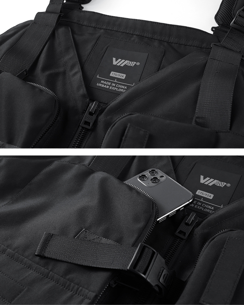 Versatile Sleeveless Utility Vest -  outdoor vest - Stylish Sleeveless Utility Vest for Outdoor Adventures - View 5