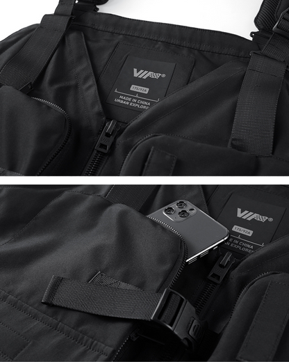 Versatile Sleeveless Utility Vest -  outdoor vest - Stylish Sleeveless Utility Vest for Outdoor Adventures - View 5