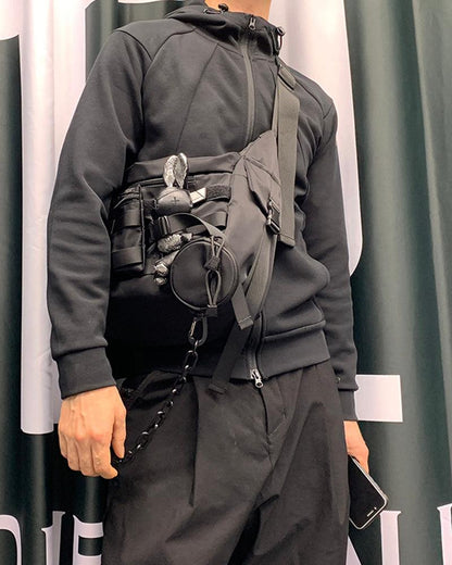 Versatile Sling Messenger Bag -  everyday carry bag - Versatile Sling Messenger Bag for Streetwear - View 4